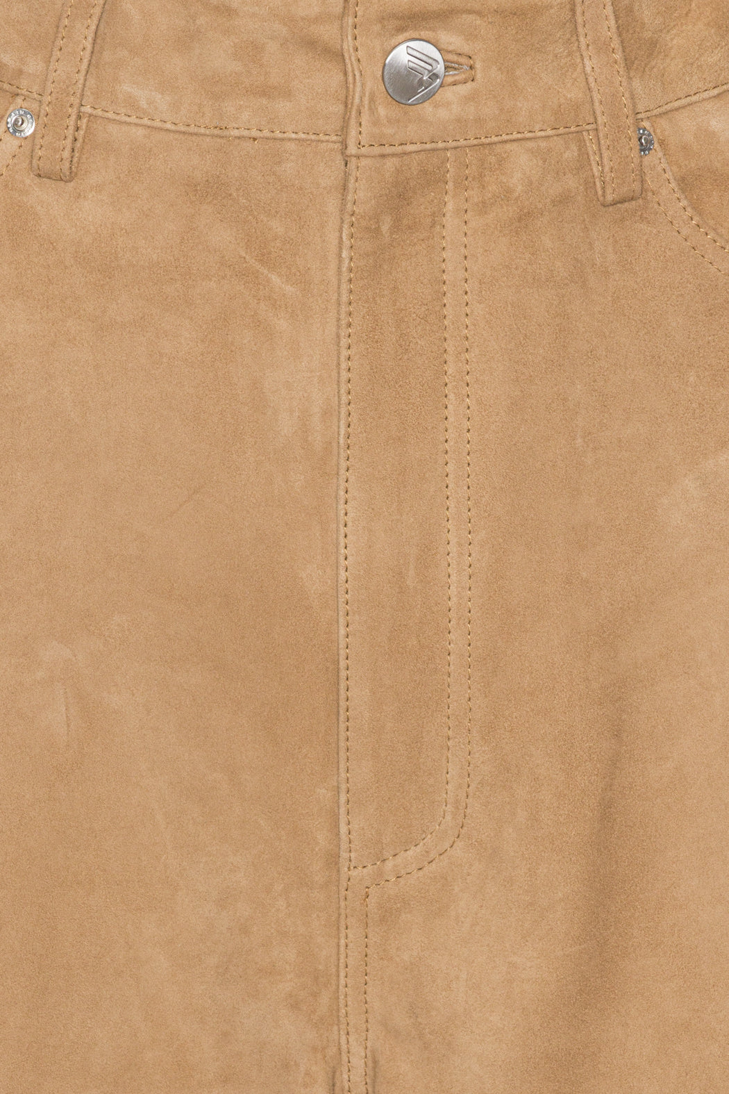 Susan Suede Straight Pants