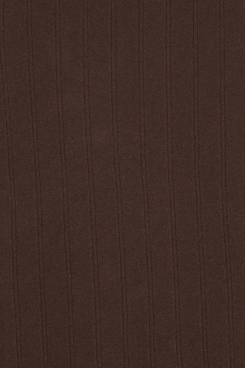 Midi Skirt Dark Brown