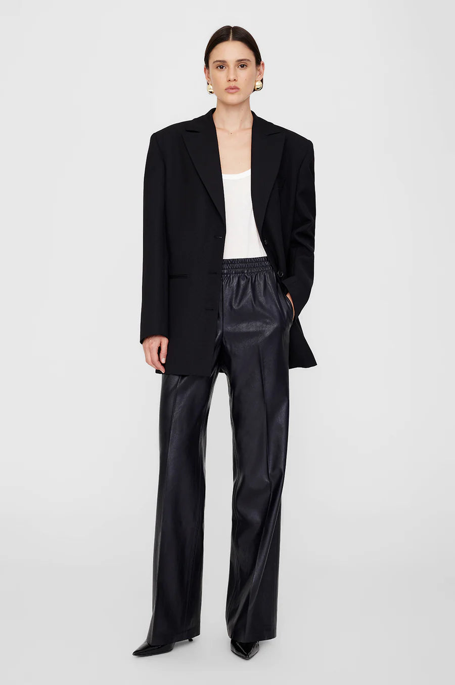 Soto Pant Night Sky Vegan Leather