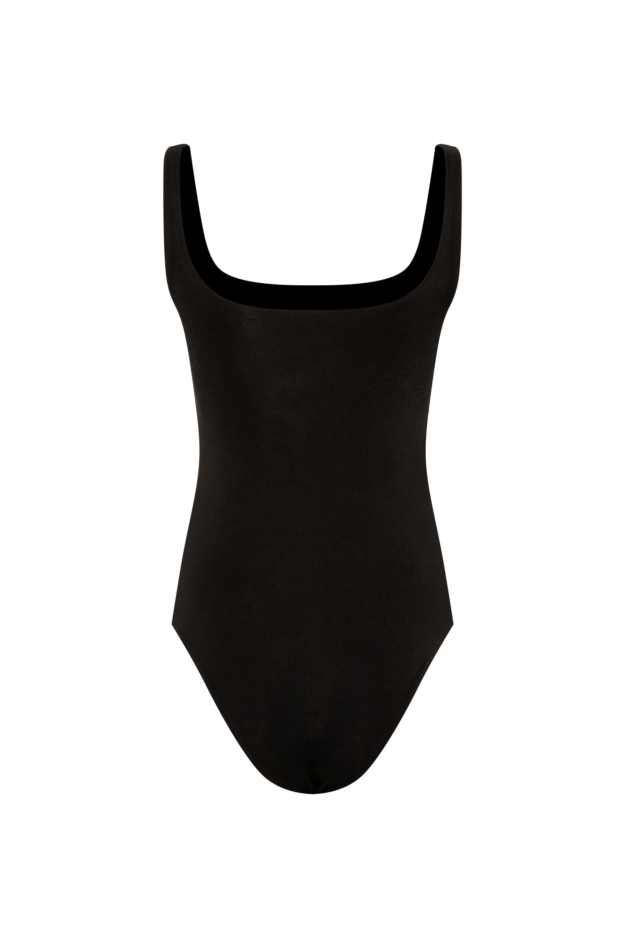 DASNE  Embellished square neck bodysuit
