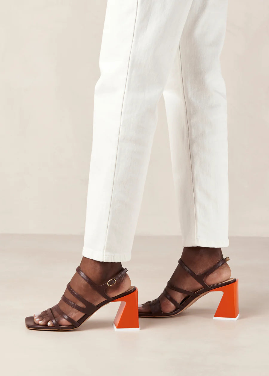 Aubrey Brown and Orange