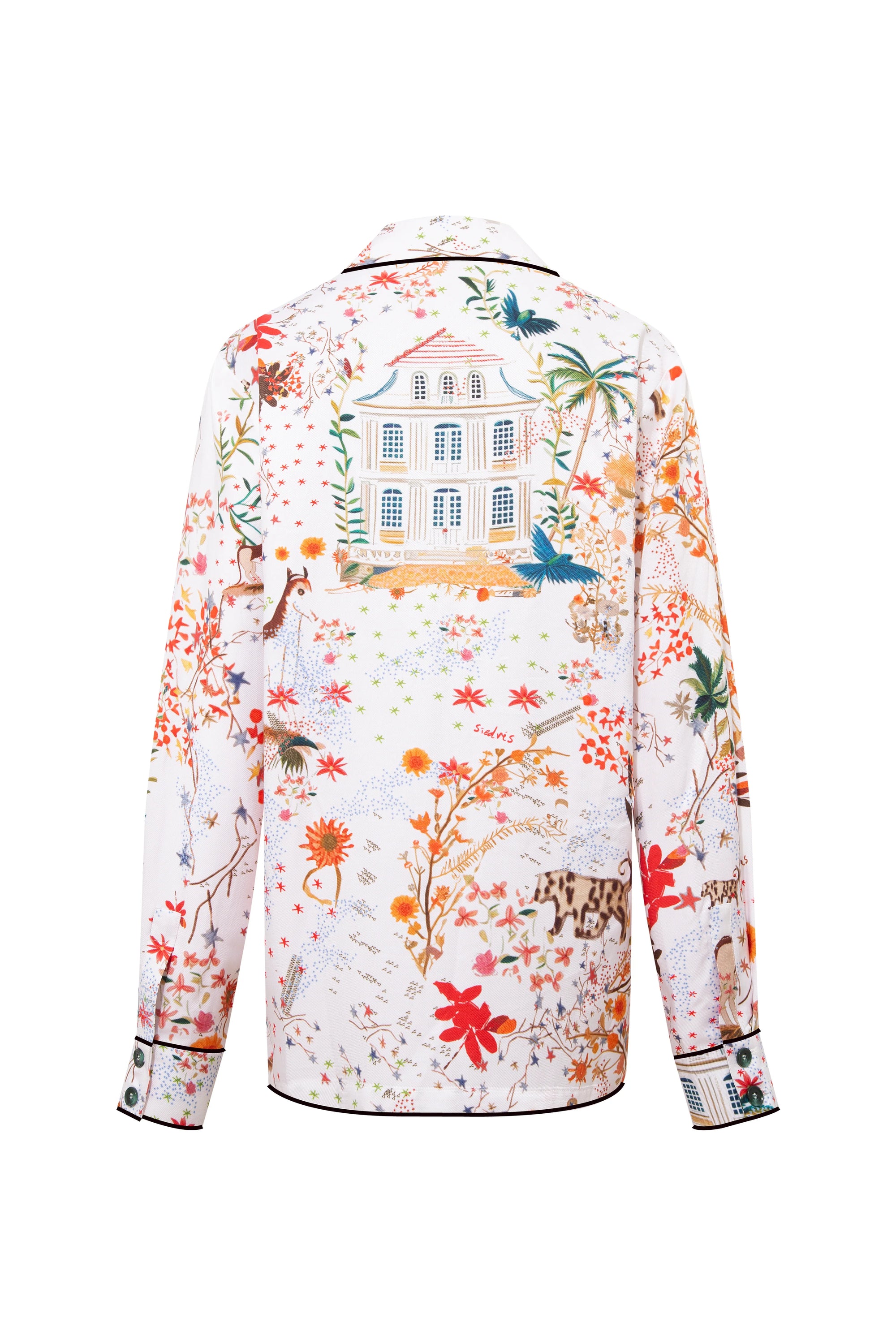 ERAS  Maison print shirt
