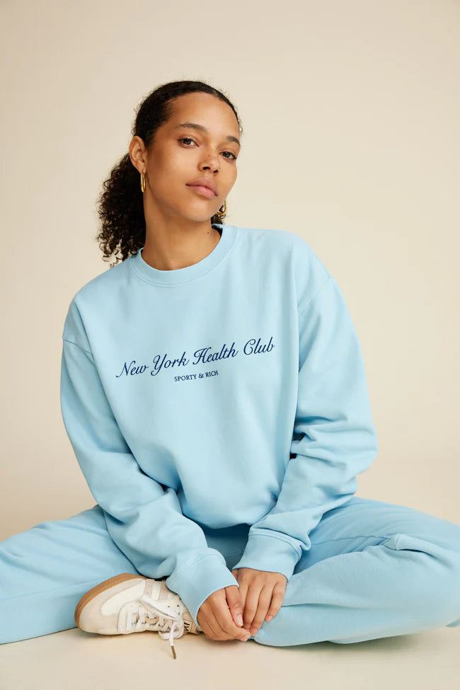 NY Health Club Flocked Pants