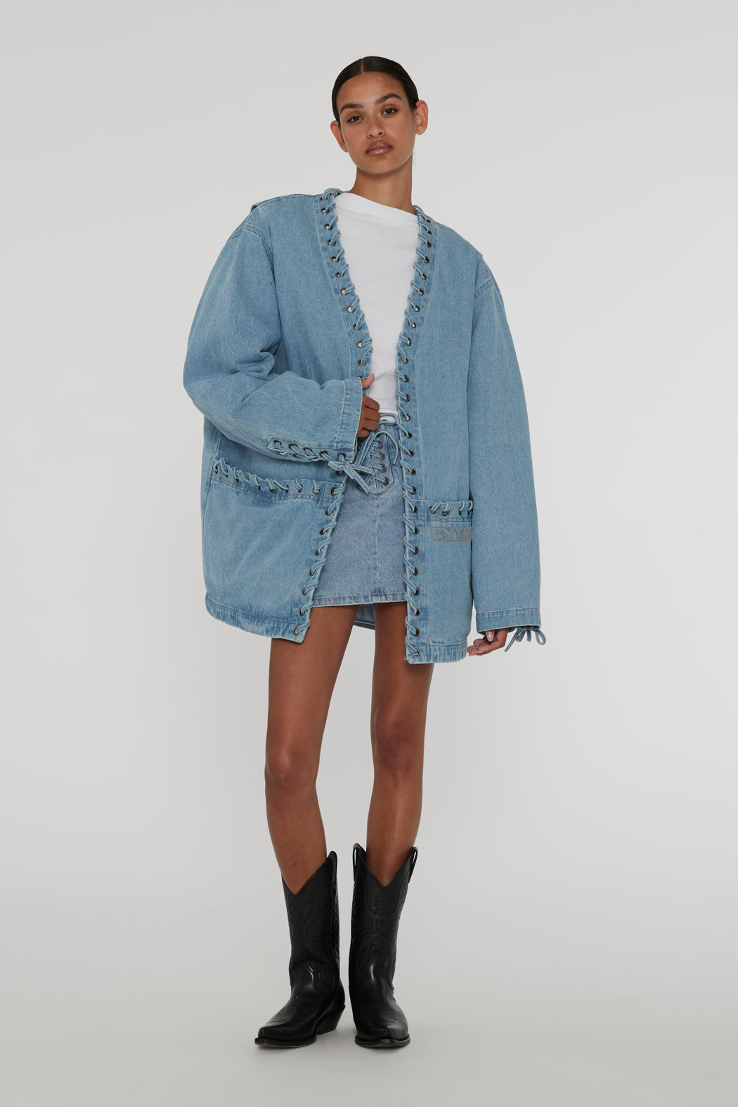 Denim Oversized Jacket