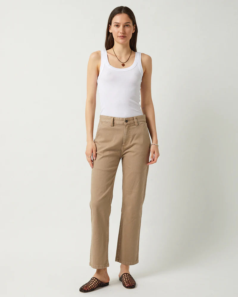Heavy Twill Trouser - Khaki