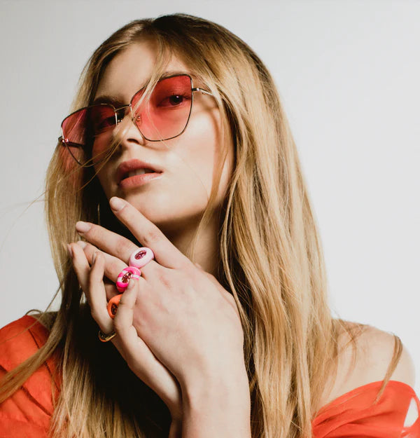 Pink Zebra Ring