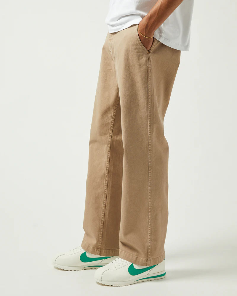 Heavy Twill Trouser - Khaki