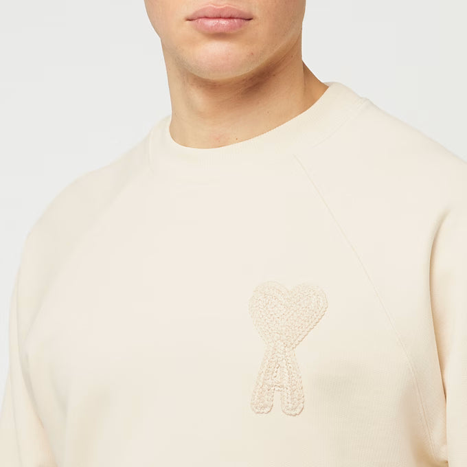 Sweatshirt with Ami de Coeur patch