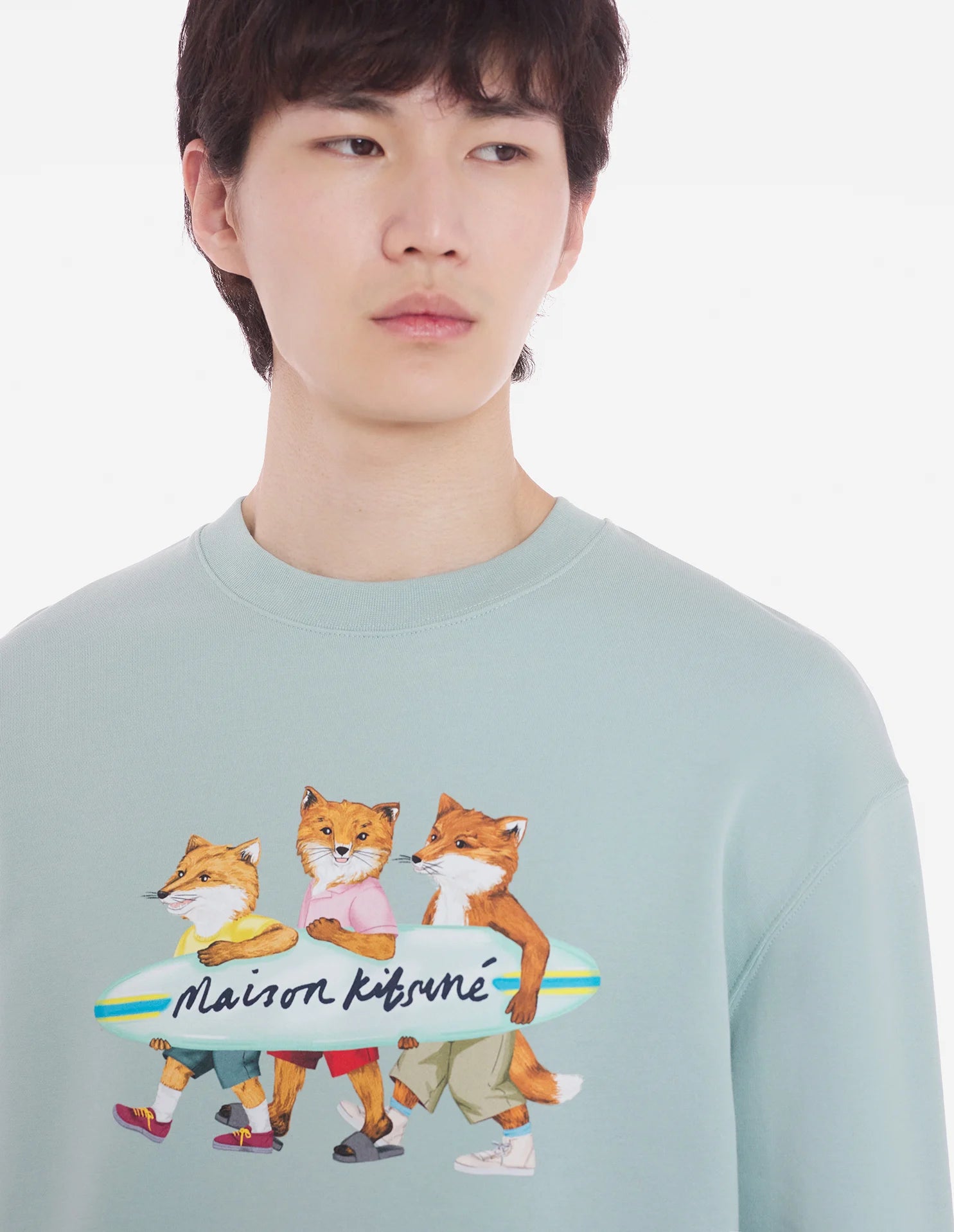 Surfing Foxes Comfort Sweatshirt