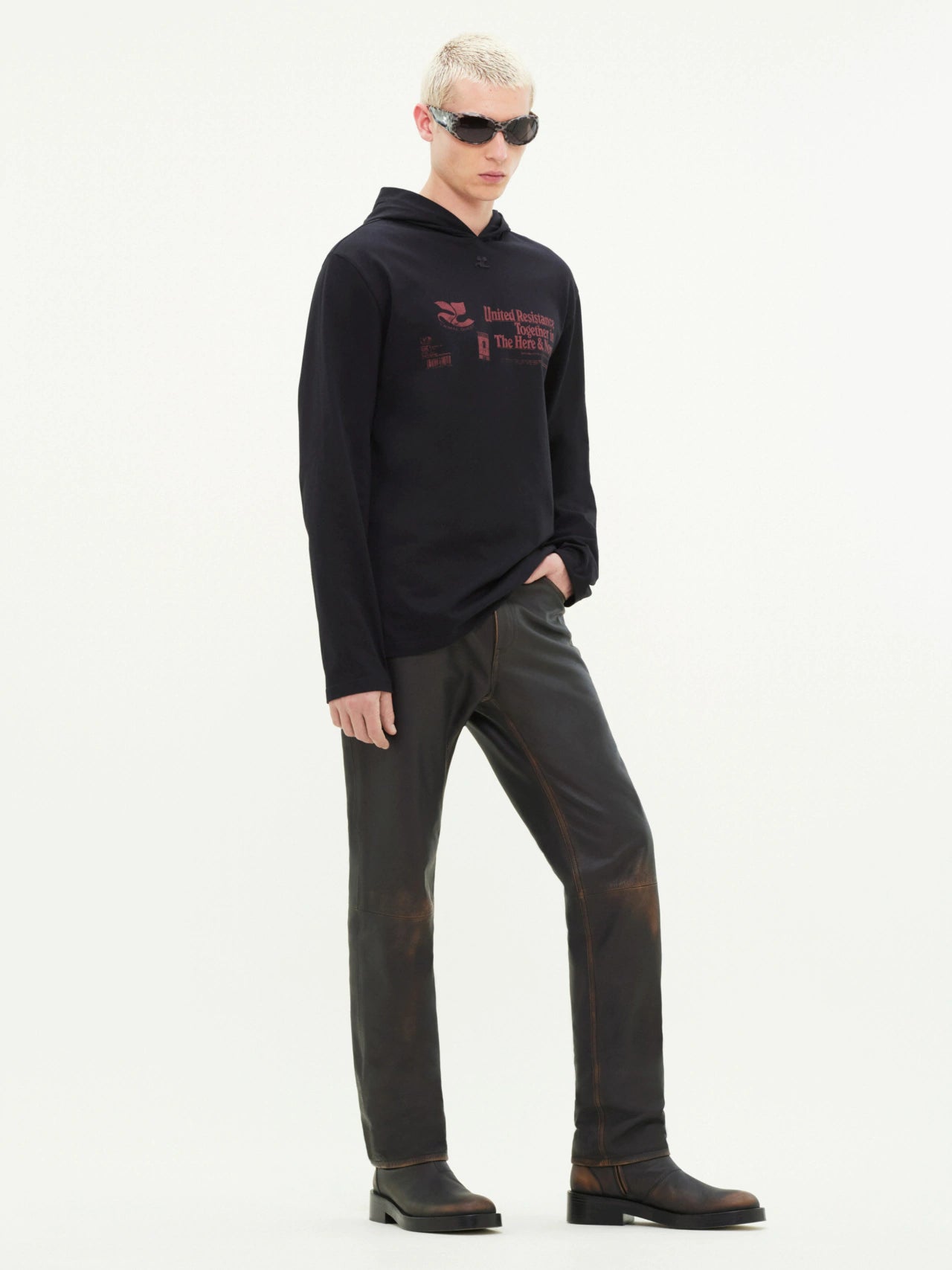Printed Hoodie T-Shirt