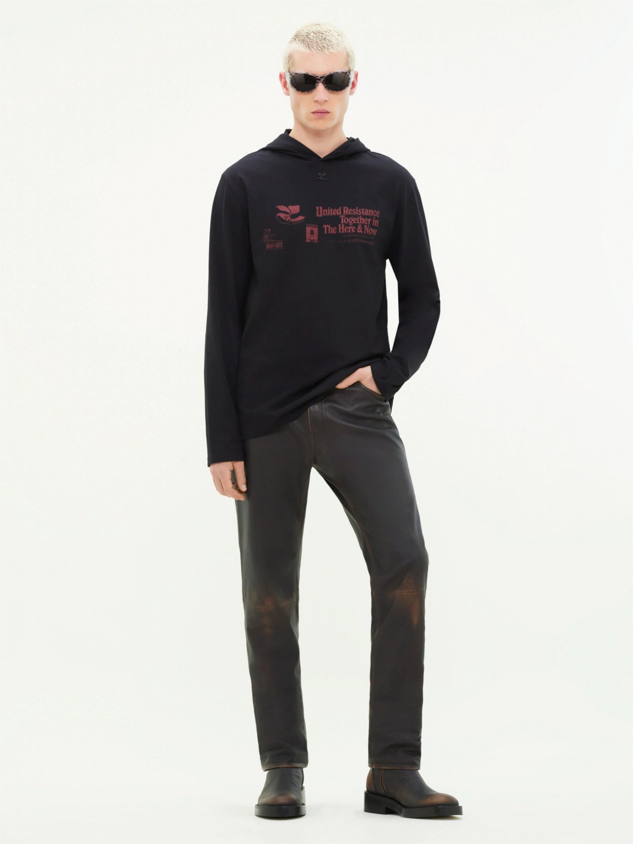 Printed Hoodie T-Shirt