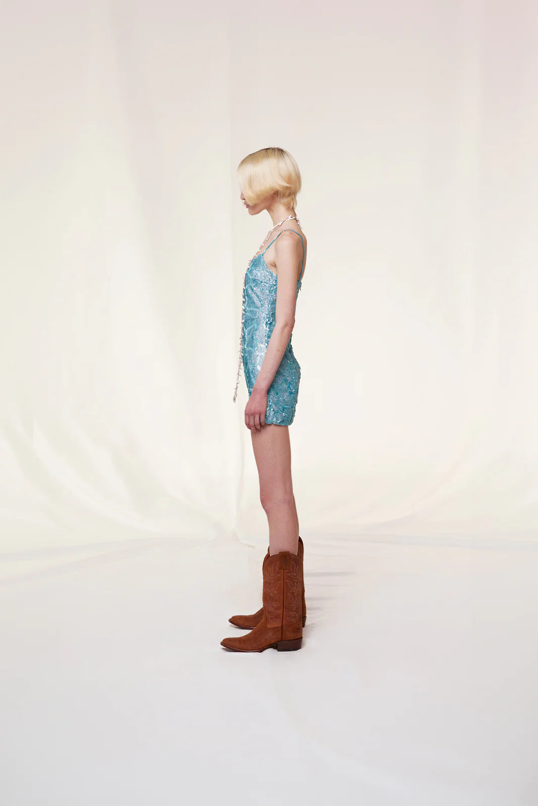 YULA - Sequined mini dress