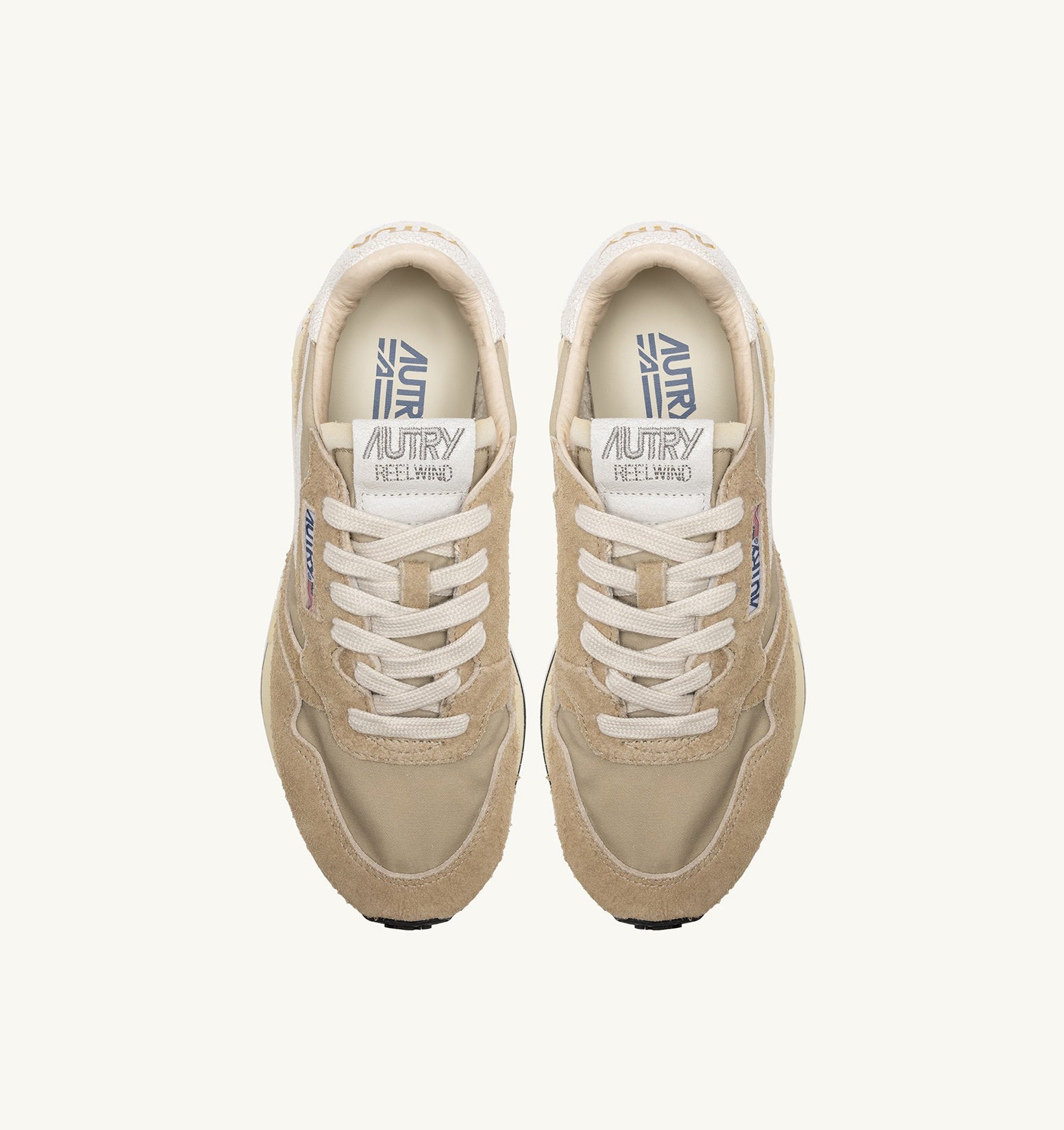REELWIND LOW SNEAKERS IN FILLER NYLON AND SUEDE