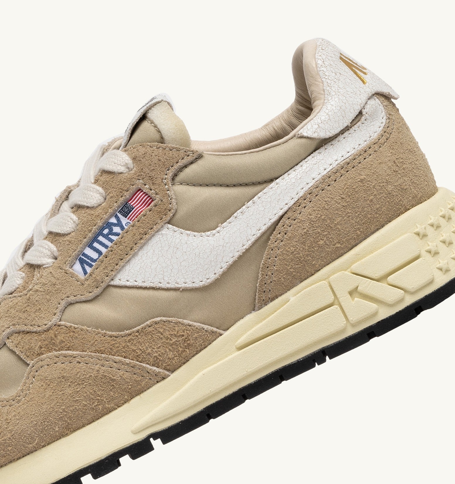 REELWIND LOW SNEAKERS IN FILLER NYLON AND SUEDE