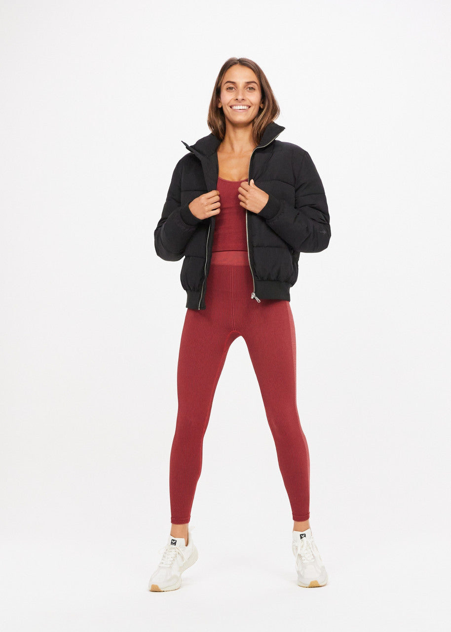 Ribbed Seamless Tess Crop