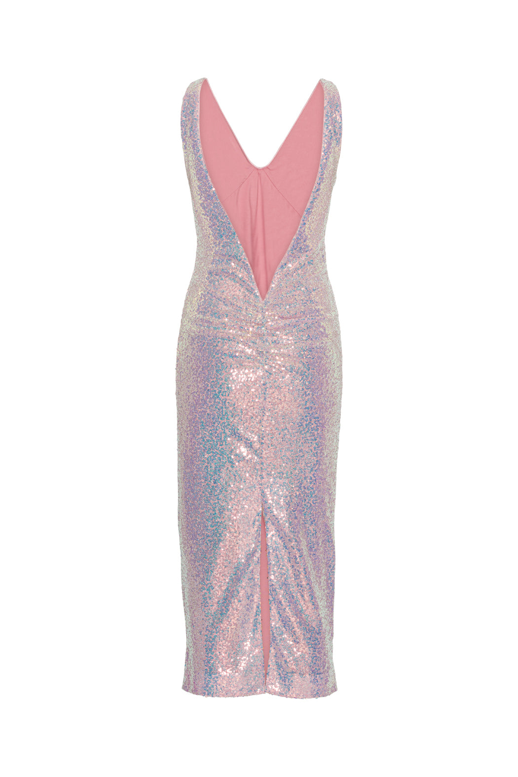 Tanny Sequin Low Cut Back Dress