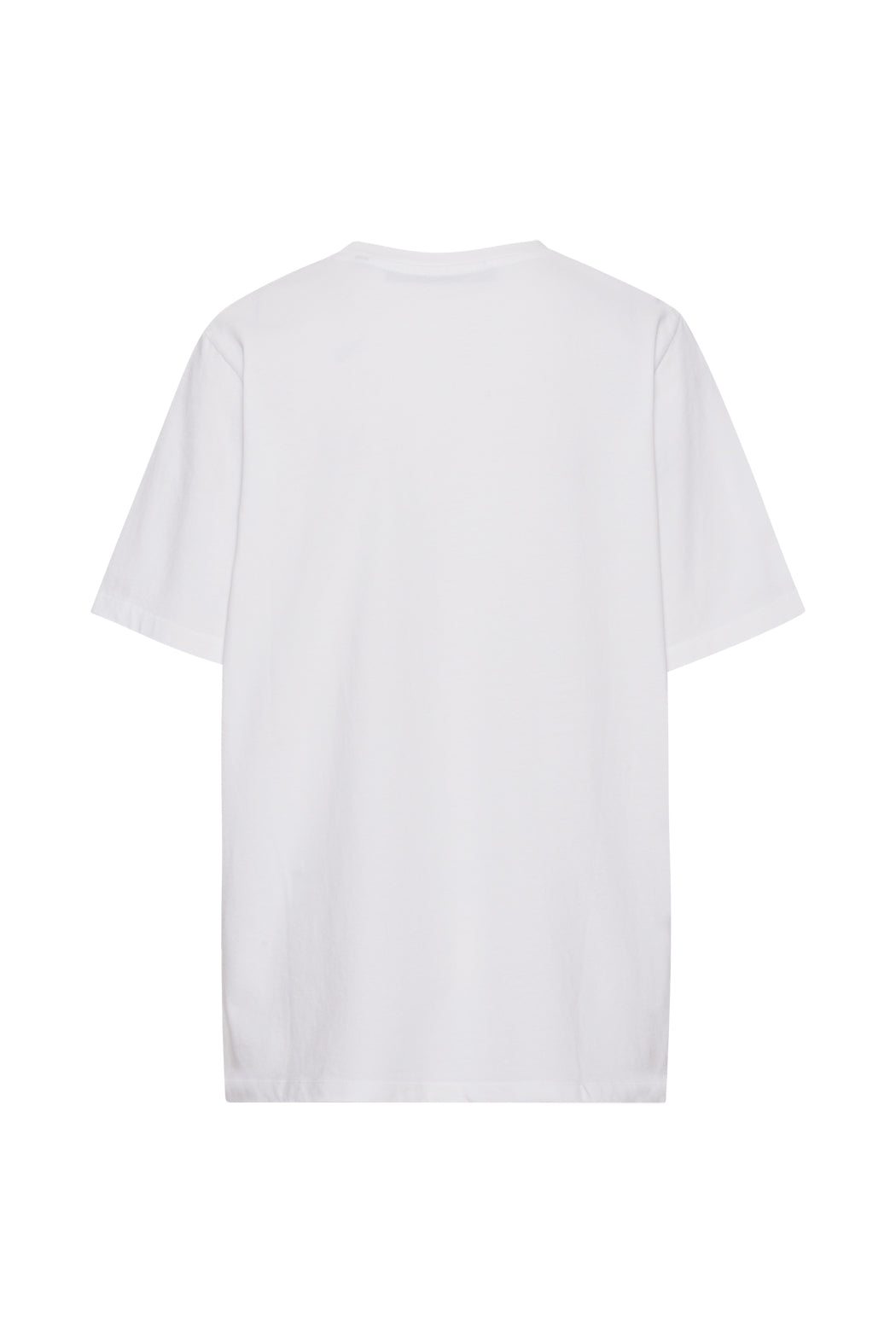 Aster Long Plain Wide T-Shirt w/ Sequin Logo