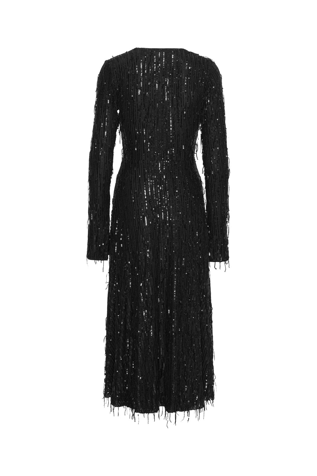 Sierra Sequin Midi Slit Dress