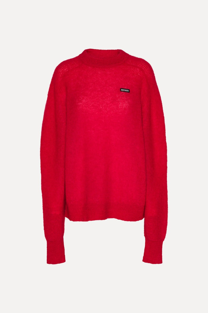 Light Knit Logo Sweater