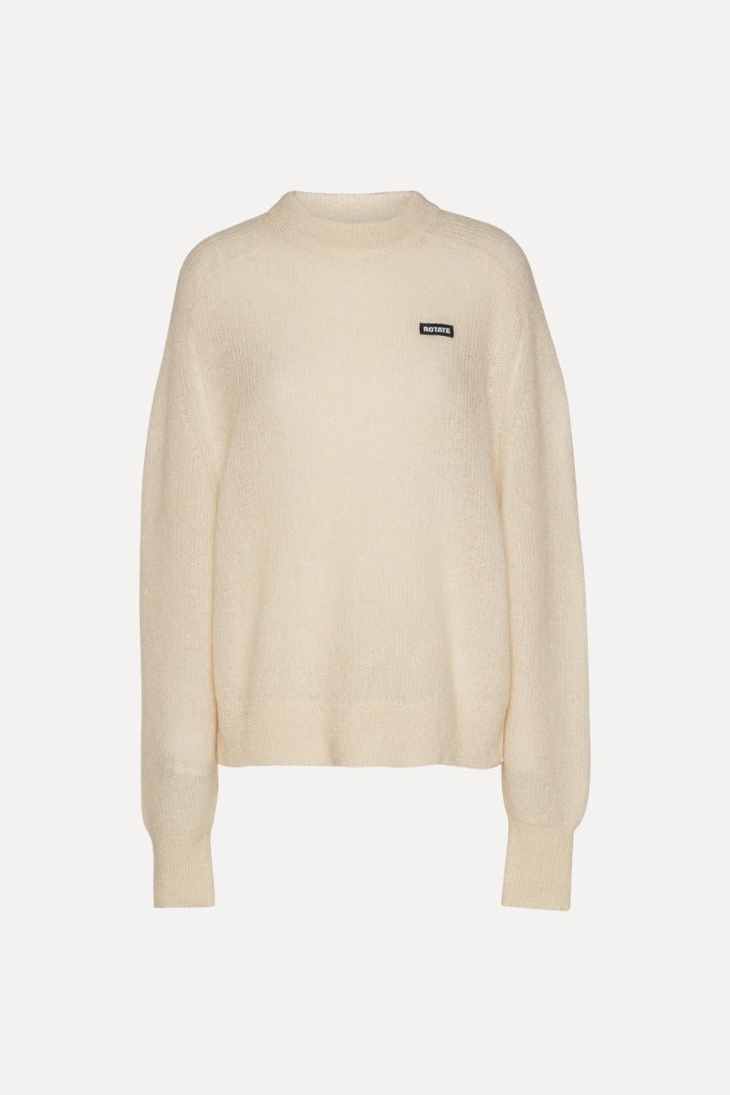 Light Knit Logo Sweater