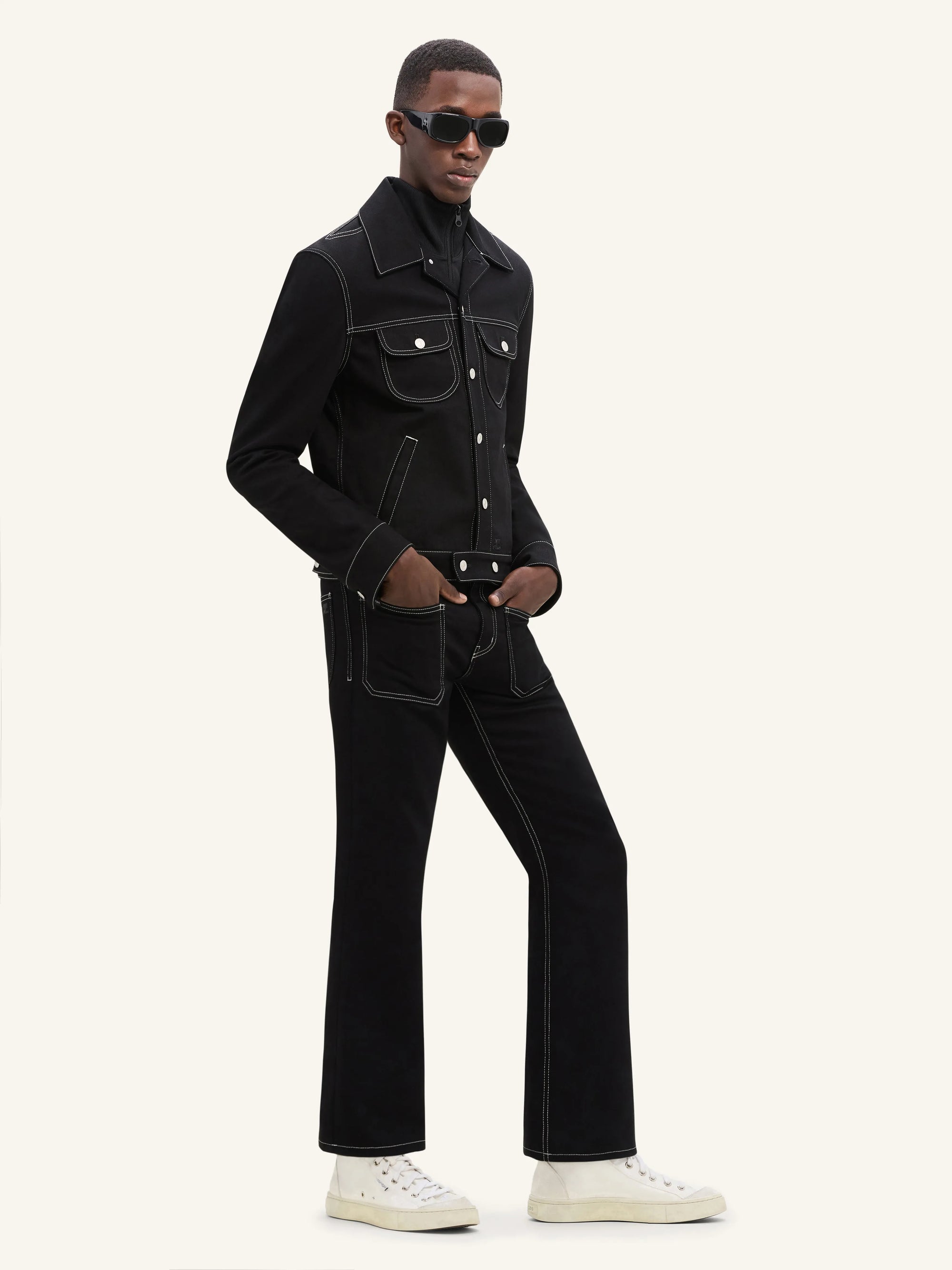 Bootcut Denim Pants
