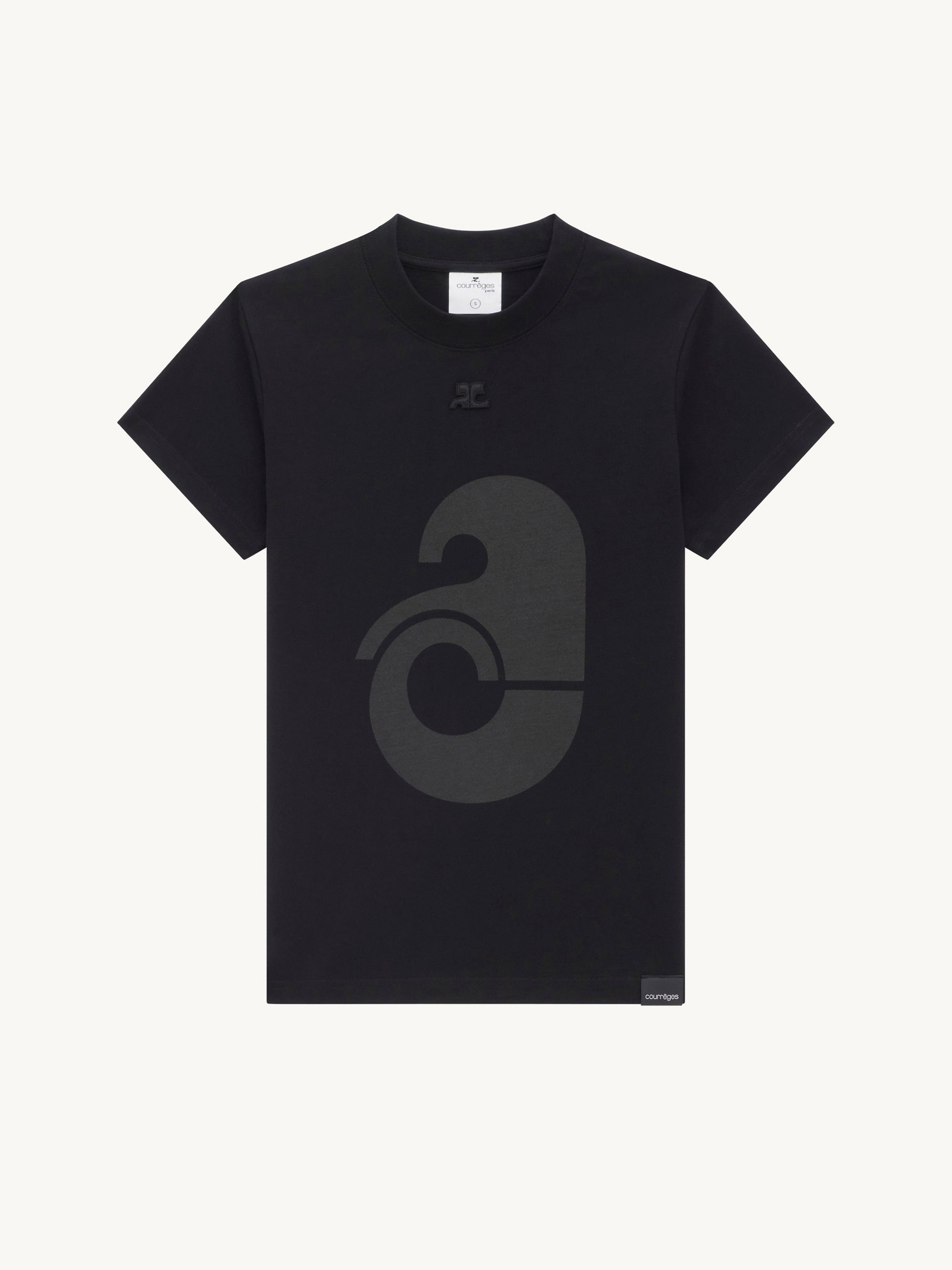 Cotton Shell Print T-Shirt