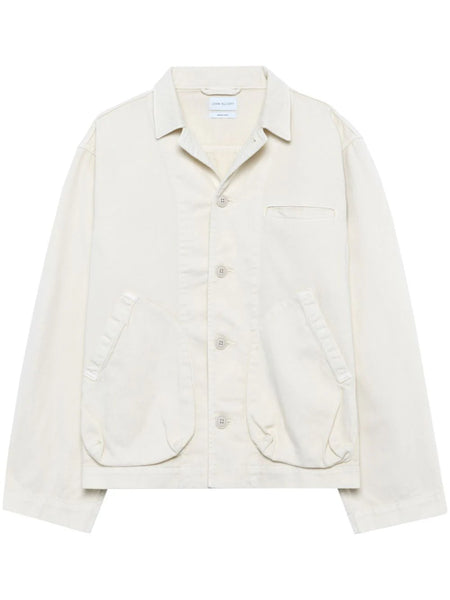 ジャケット [NICEGHOSTCLUB]COTTON GARMENT DYED CHORE JACKET_BRICK(NG2D cotton garment dyed chore jacket[brick] - niceghostclub