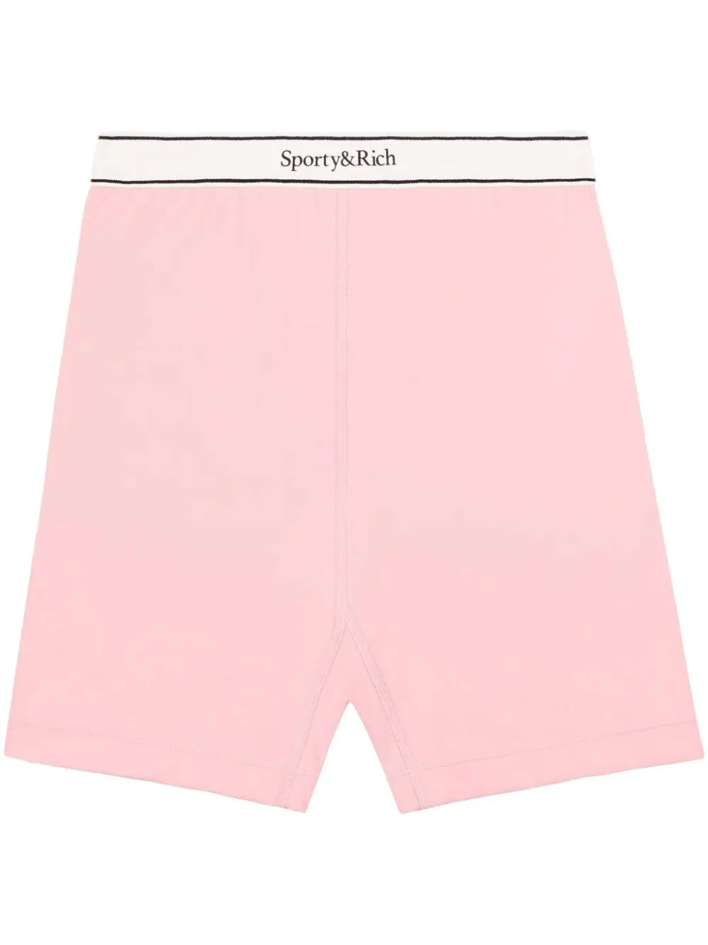 Serif Logo Biker Short