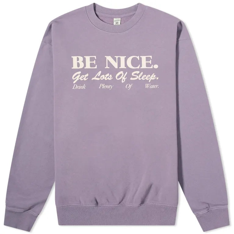 Be Nice Crewneck