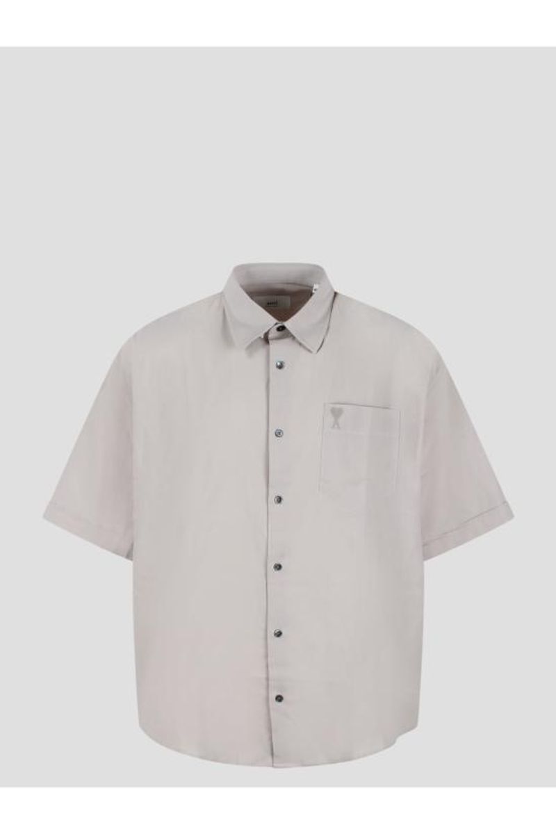 Boxy Fit Short Sleeve Shirt