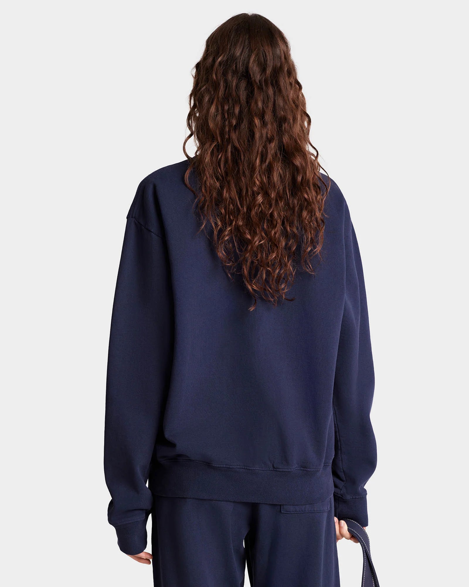 Callifornia Crewneck - Navy/White