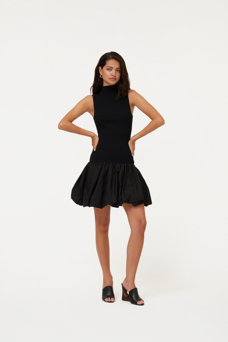 Knit Racer Cut Dress