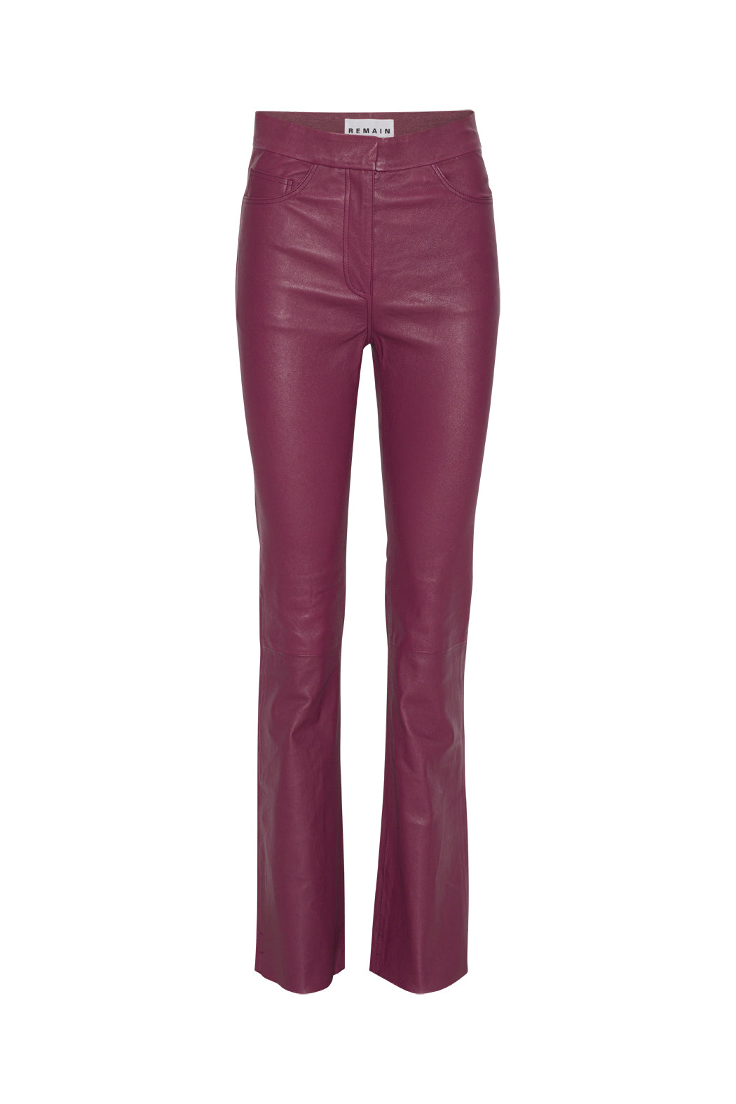 Flola Stretch Leather Pants
