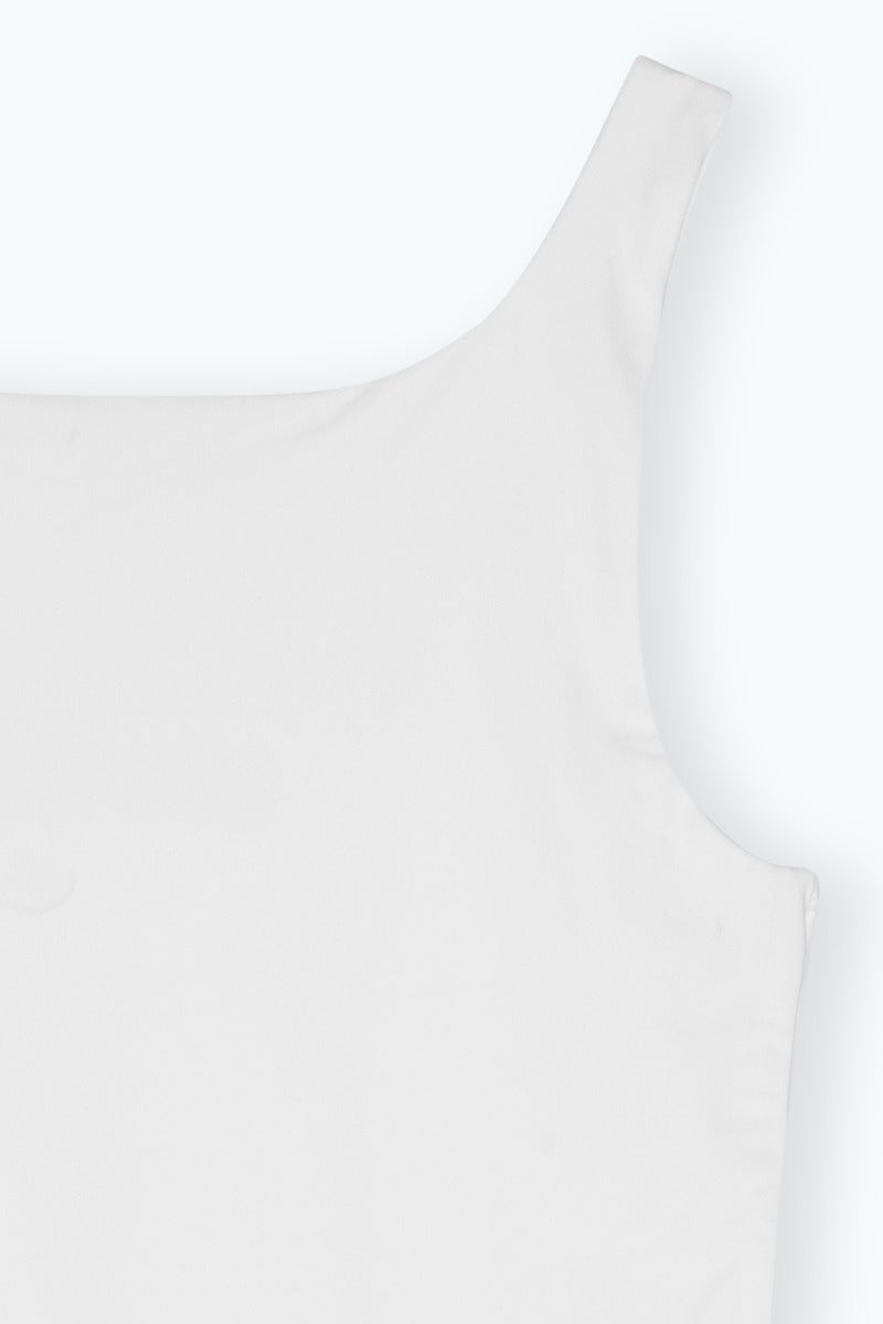 Jersey Tank Top Bright White