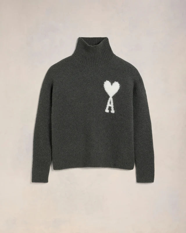 Off-White Ami de Coeur Funnel Neck Sweater