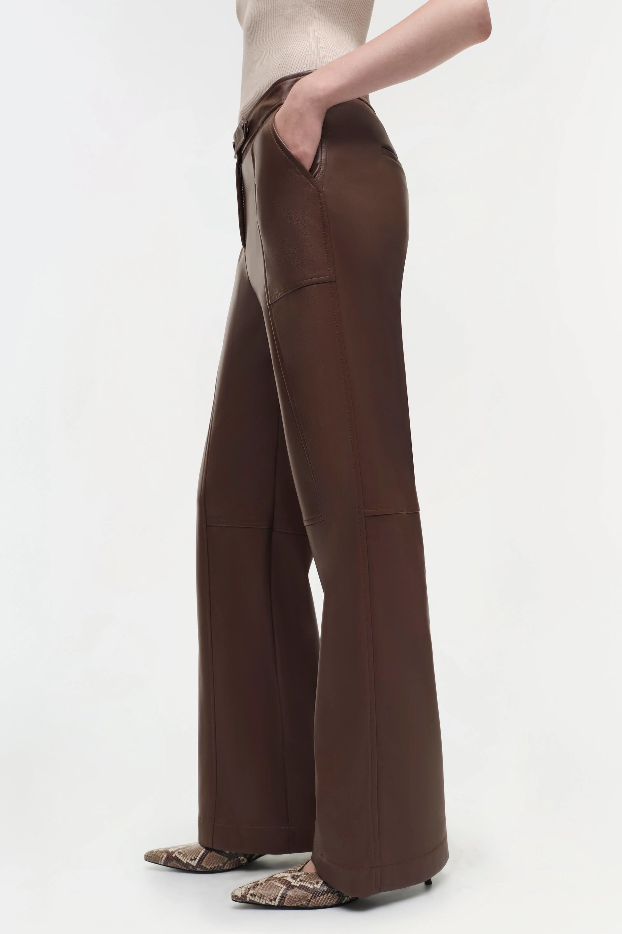 Mackenzie Vegan Leather Pant