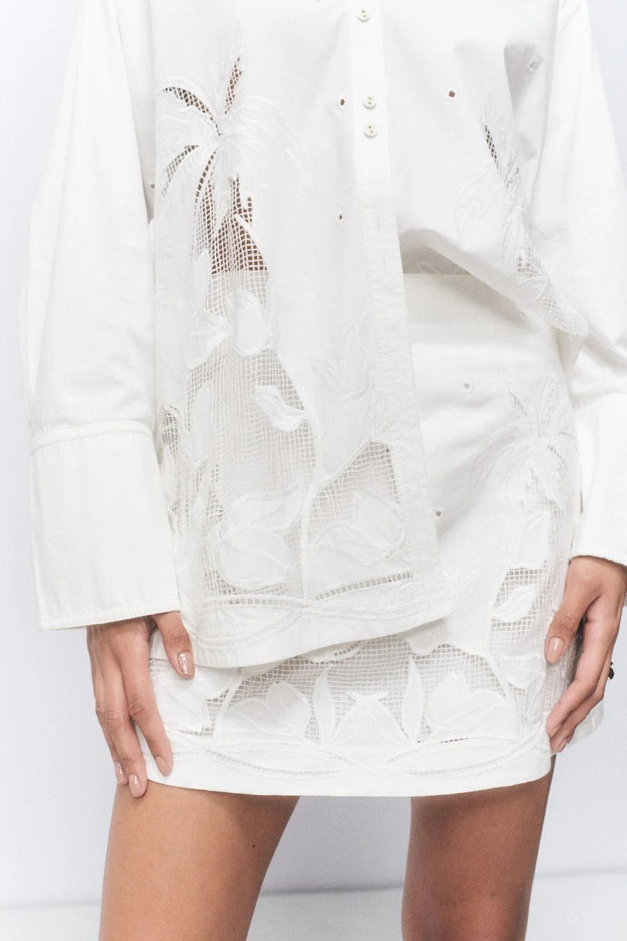 Agua Embroidered Shirt