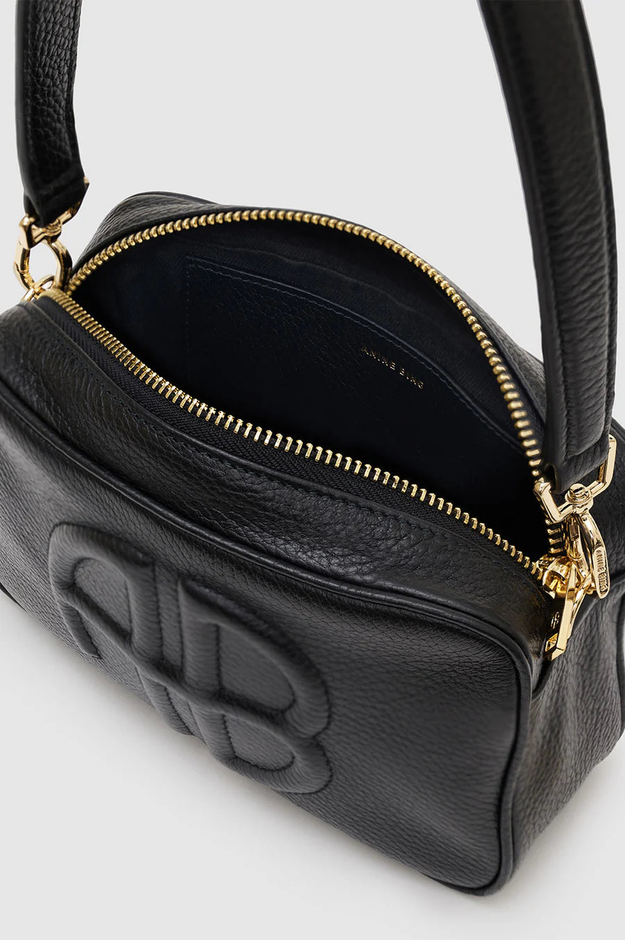 Lili Bag Black Pebbled