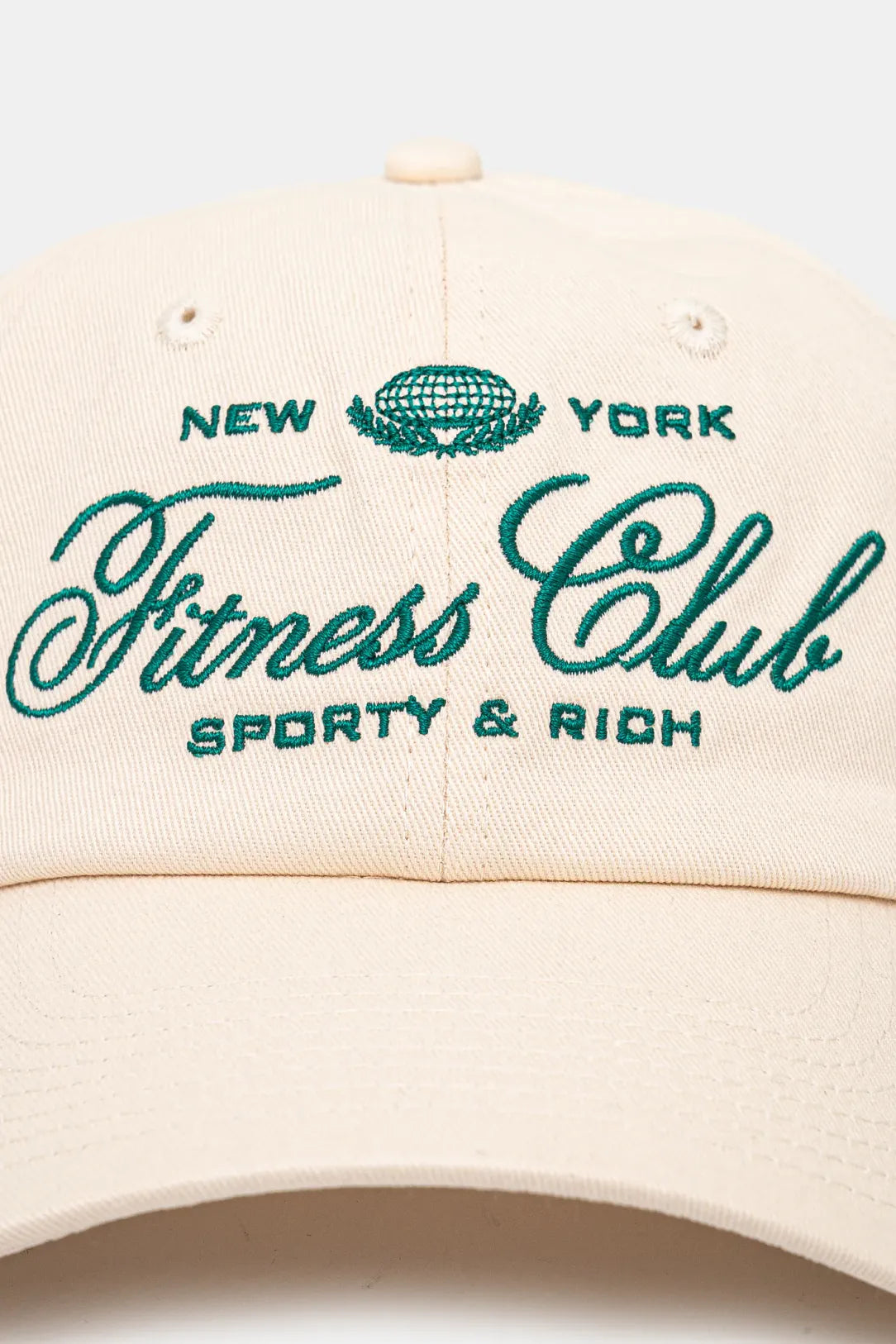 Fitness Word Cap - Cream/Alpine