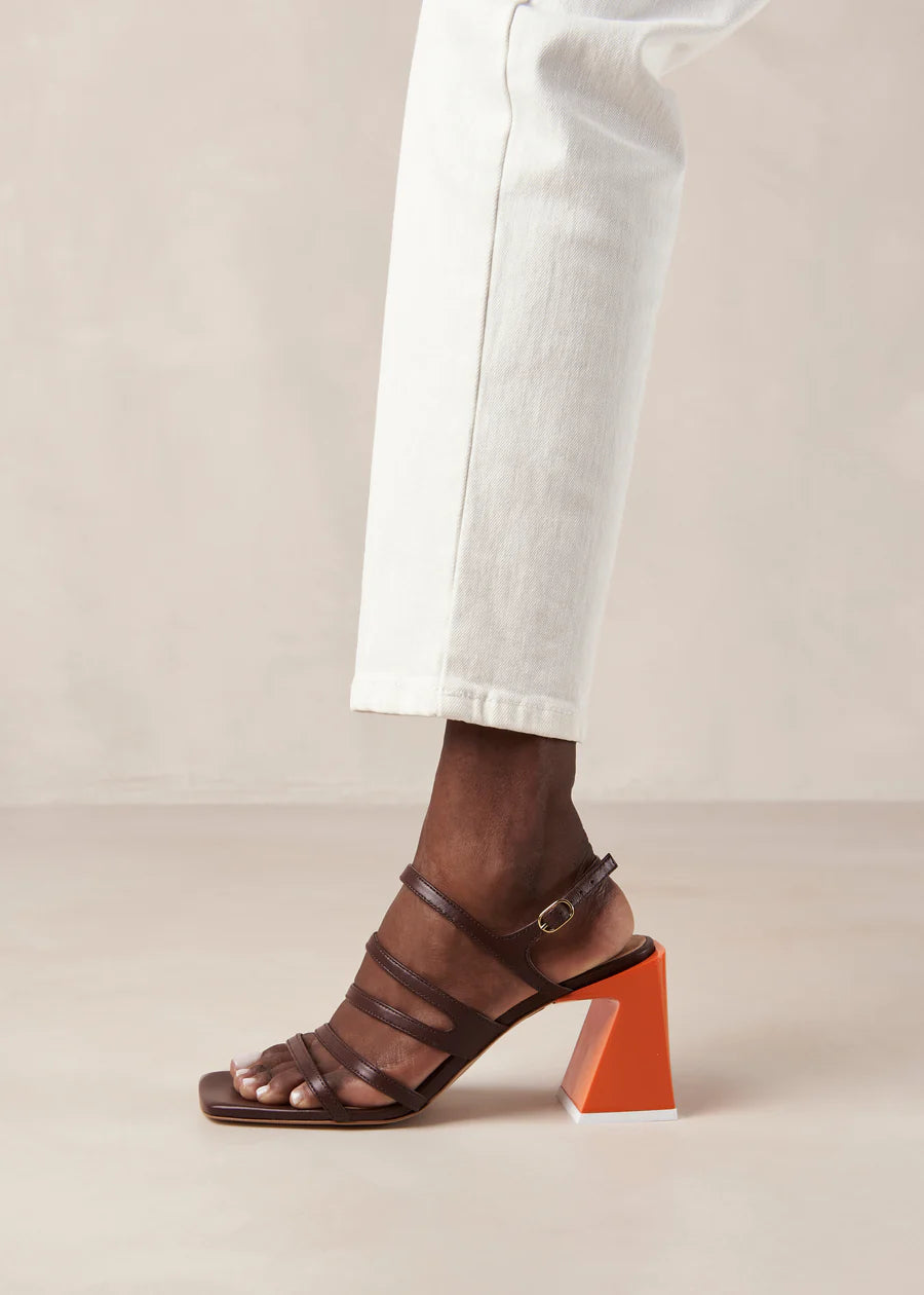 Aubrey Brown and Orange
