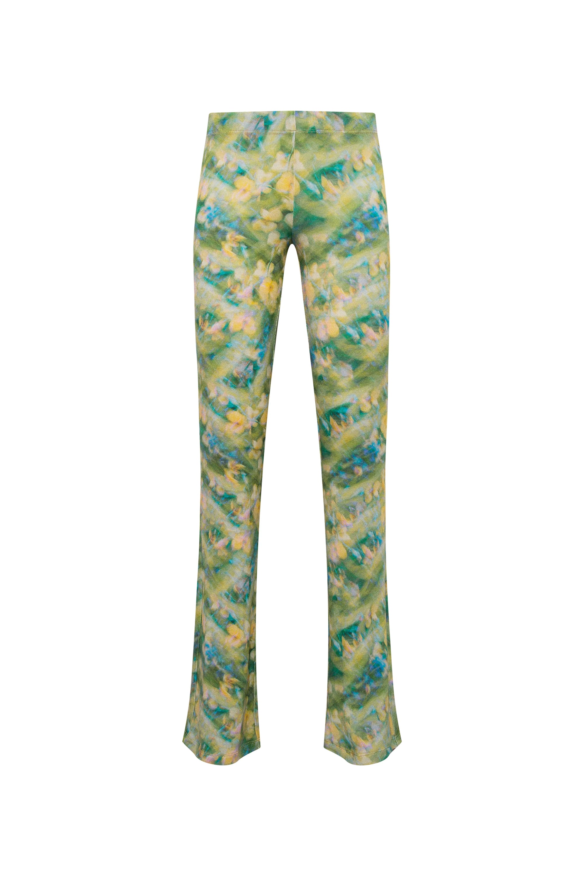 FLO - Floral printed flare-leg pants