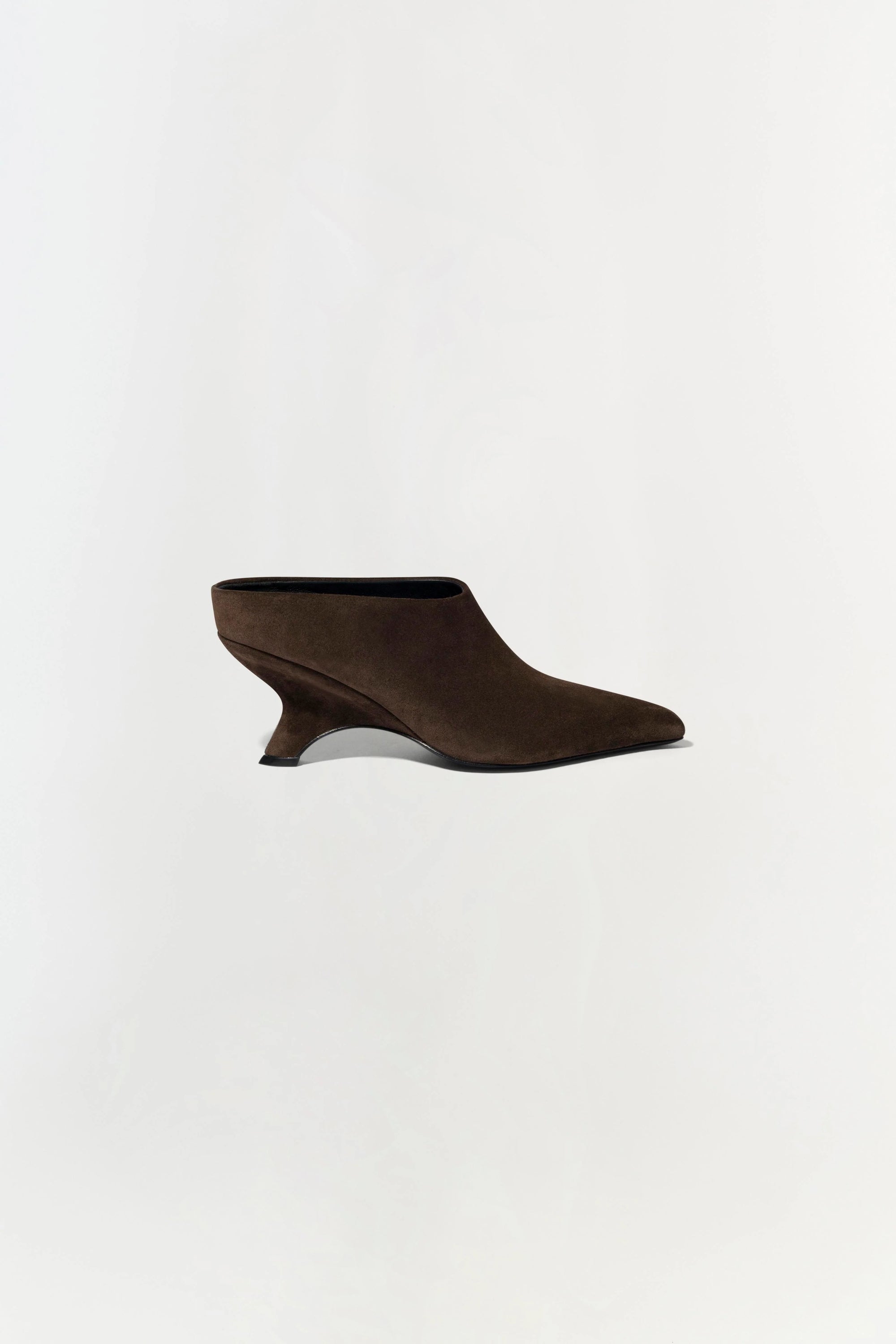 Shadow Suede Mule