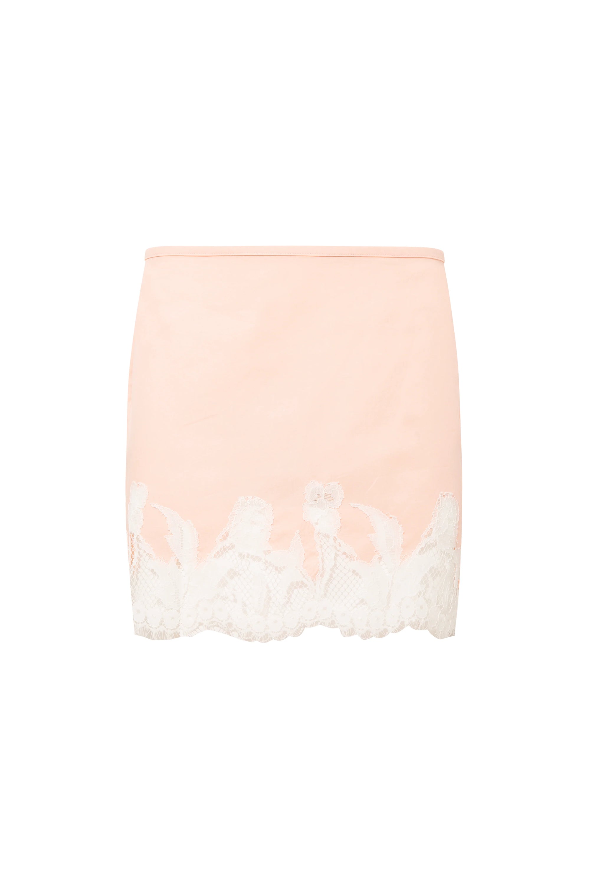 INIA  Lace trimmed mini skirt
