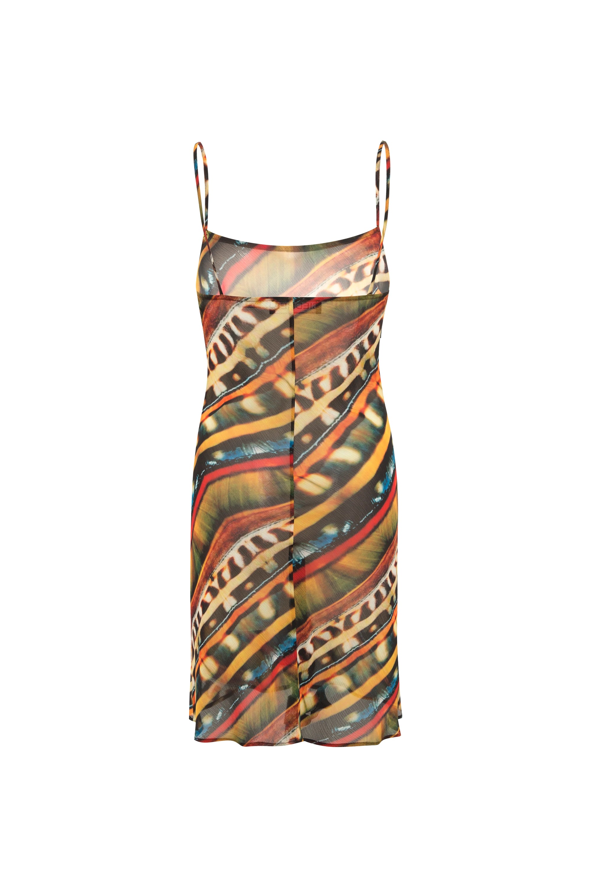 MECY - Printed mini camisole dress