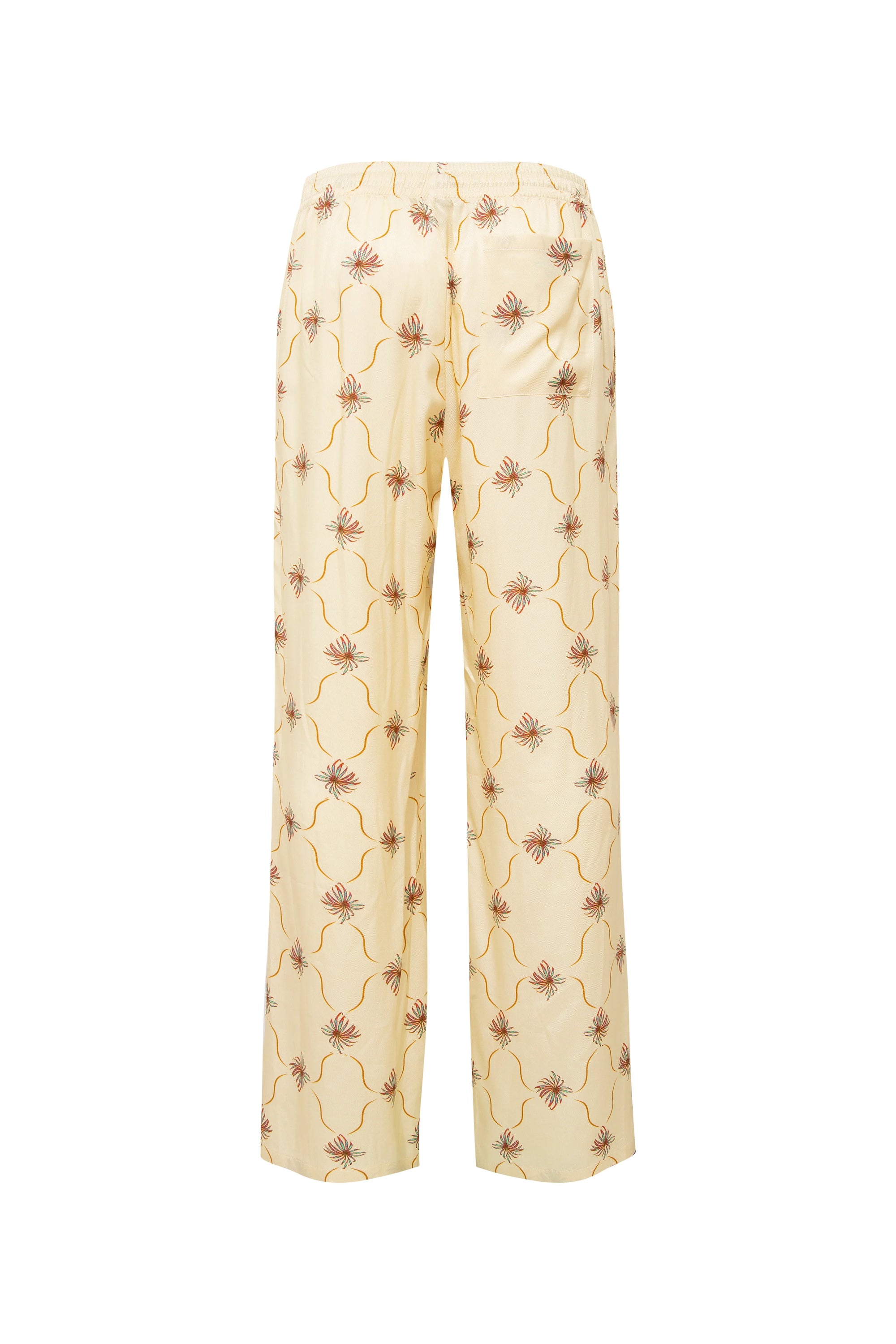 NEDI - Wide-leg printed drawsting pants