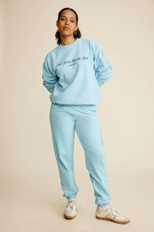 NY Health Club Flocked Pants