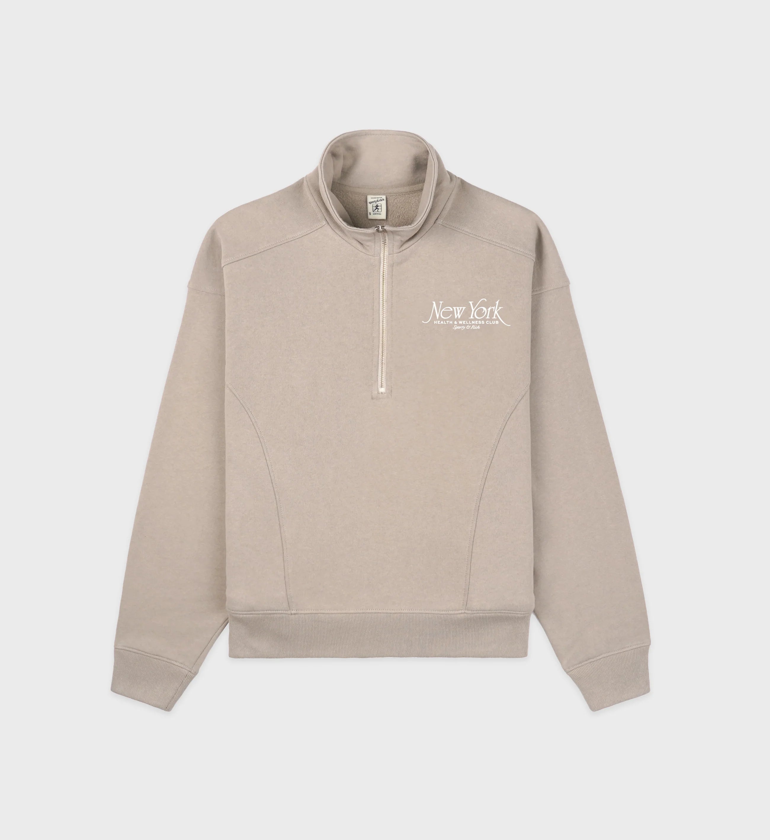 SPORTY & RICH クロップド丈 ロゴ フリース スウェット Shop Sporty & Rich Online | Nordstrom