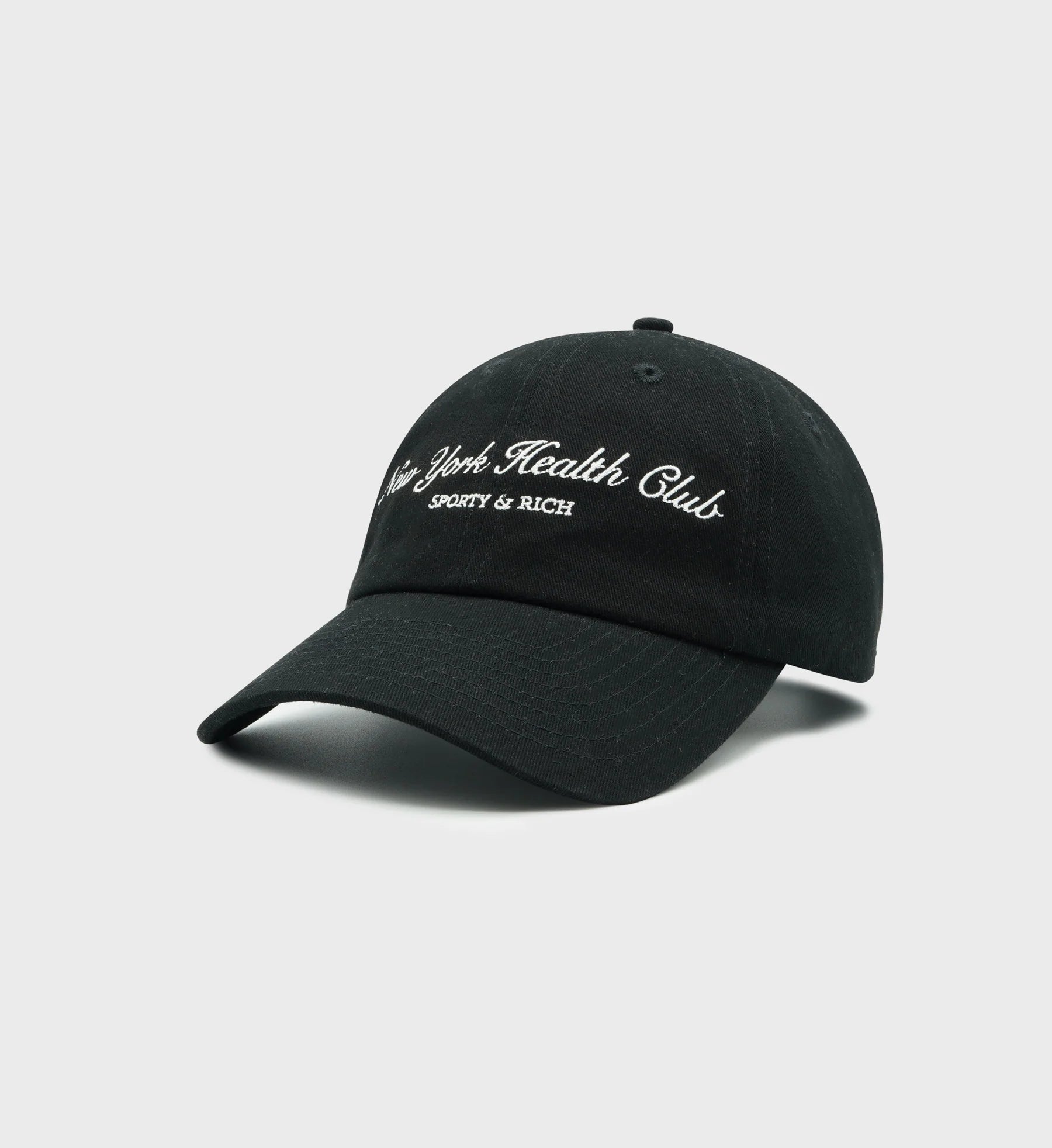 NY Health Club Hat - Faded Black