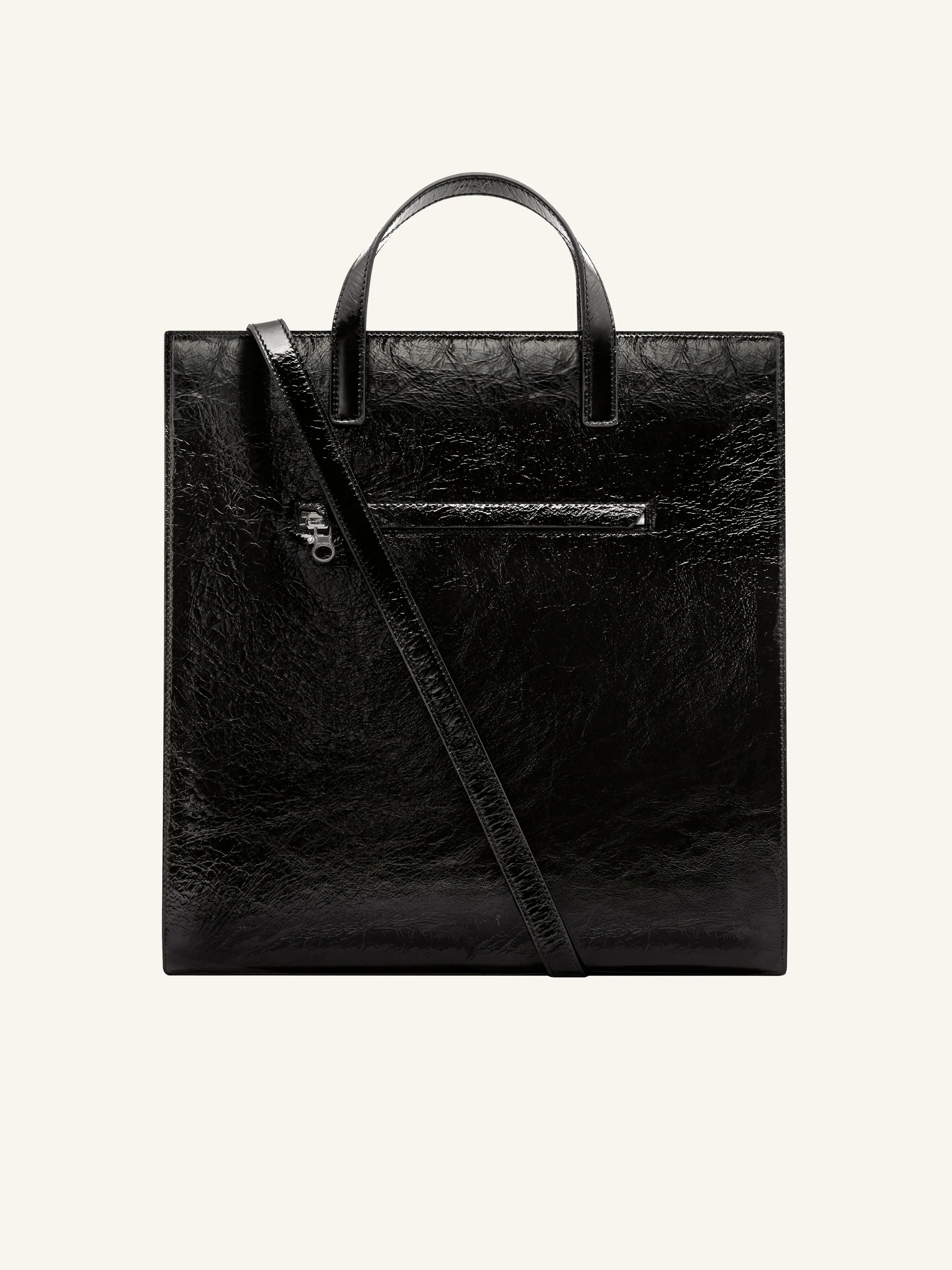 REEDITION NAPLACK LEATHER TOTE BAG