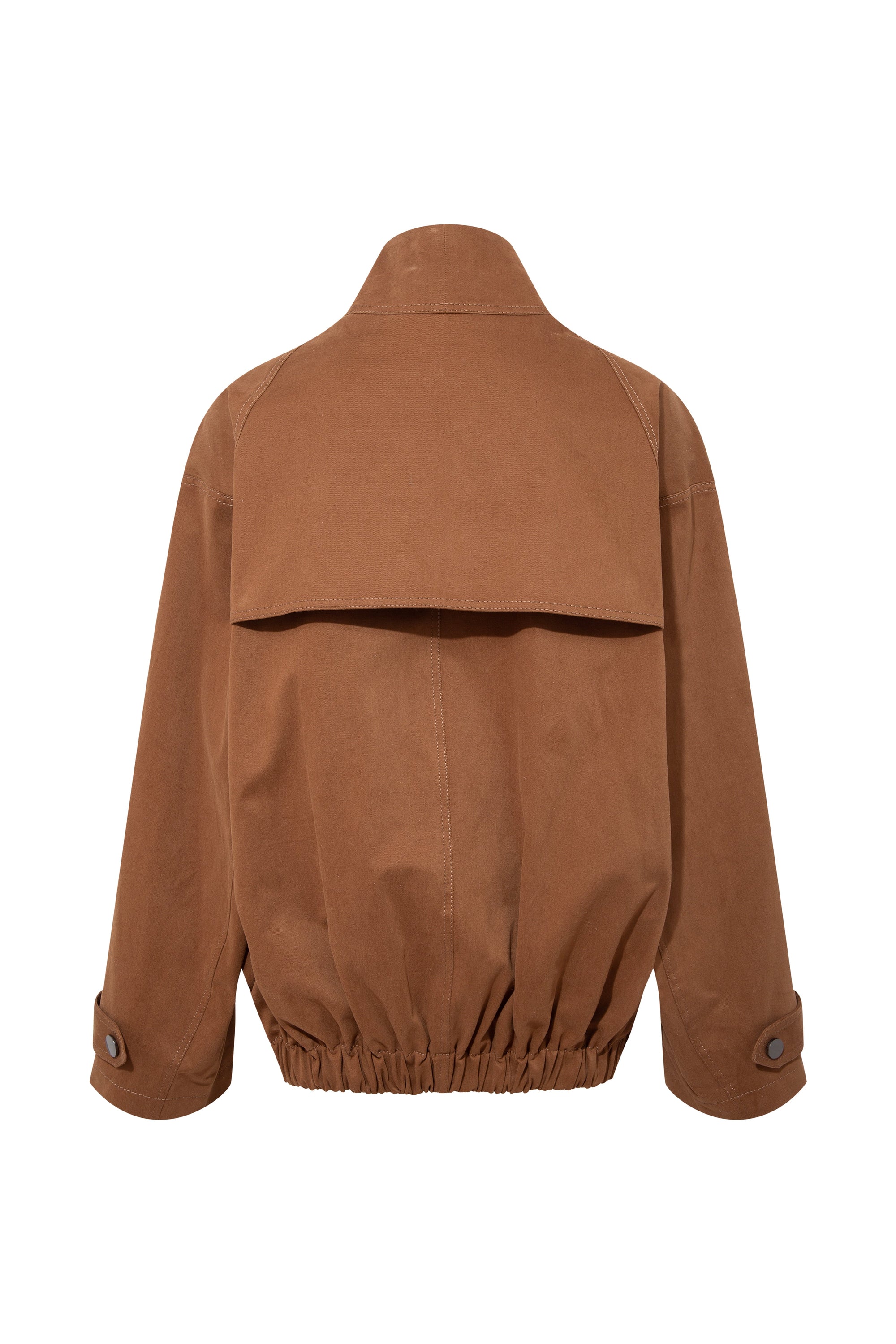 POLCA - Snap detailed oversized bomber jacket